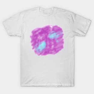 Purple pink watercolor art T-Shirt